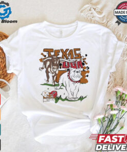 Texas Longhorns vs. Georgia Bulldogs Blue Matchup shirt