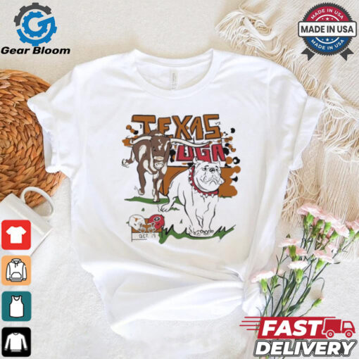 Texas Longhorns vs. Georgia Bulldogs Blue Matchup shirt