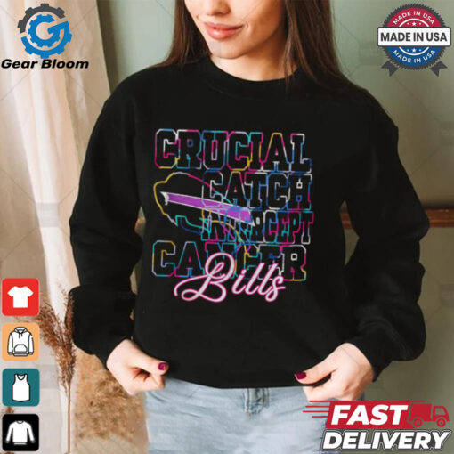 Buffalo Bills – Crucial Catch Intercept Cancer Shirt