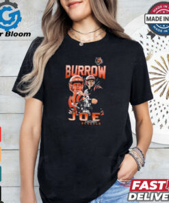 Official Joe Burrow NFL 2024 Cincinnati Bengals Live in Concert Player Graphic t shirt0