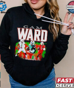 Cam Ward Miami Hurricanes football graphic shirt