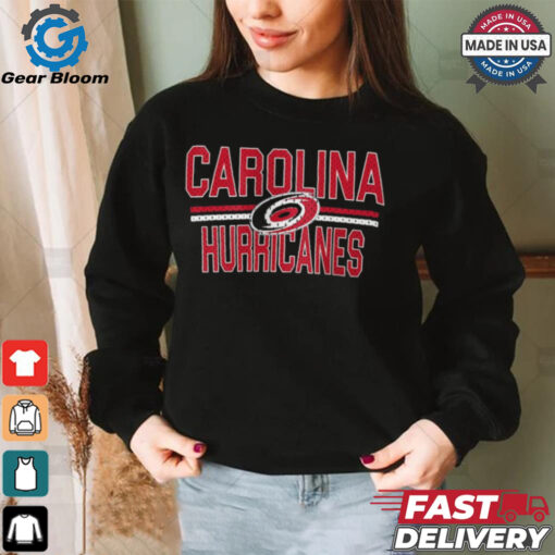 Carolina Hurricanes Starter Mesh Look Team Name Logo Pullover shirt