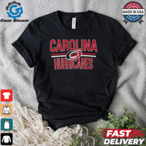 Carolina Hurricanes Starter Mesh Look Team Name Logo Pullover shirt