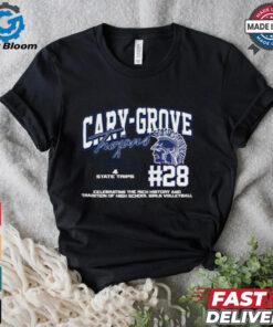 Cary Grove Trojans #28 Celebrating The Rich History And Tradition Of High School Girls Volleyball Shirt