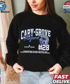 Cary Grove Trojans #28 Celebrating The Rich History And Tradition Of High School Girls Volleyball Shirt