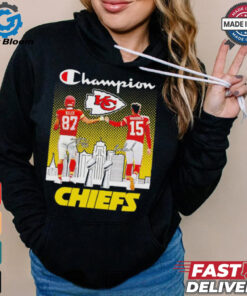 Champion Kansas City Chiefs Travis Kelce x Patrick Mahomes shirt