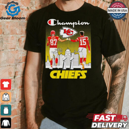 Champion Kansas City Chiefs Travis Kelce x Patrick Mahomes shirt