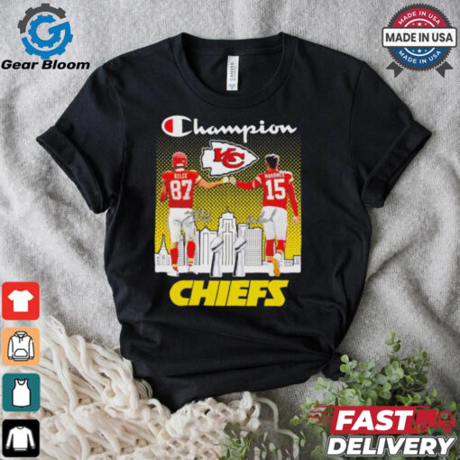 Champion Kansas City Chiefs Travis Kelce x Patrick Mahomes shirt