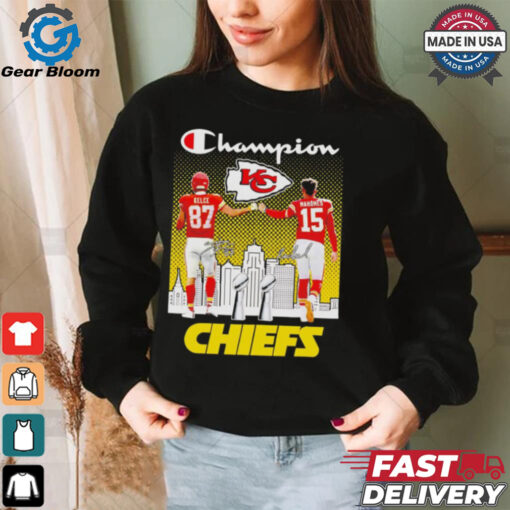 Champion Kansas City Chiefs Travis Kelce x Patrick Mahomes shirt