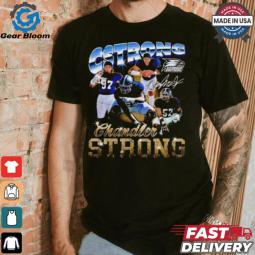 Chandler Strong Georgia Southern Eagles CSTRONG signature 2024 shirt