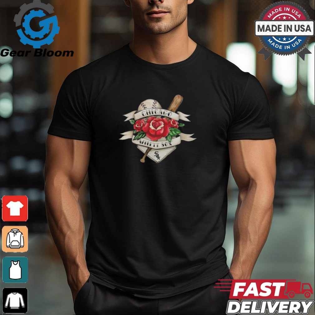 Chicago White Sox Tattoo Rose 2024 Shirt Chicago White Sox Tattoo Rose 2024 Shirt