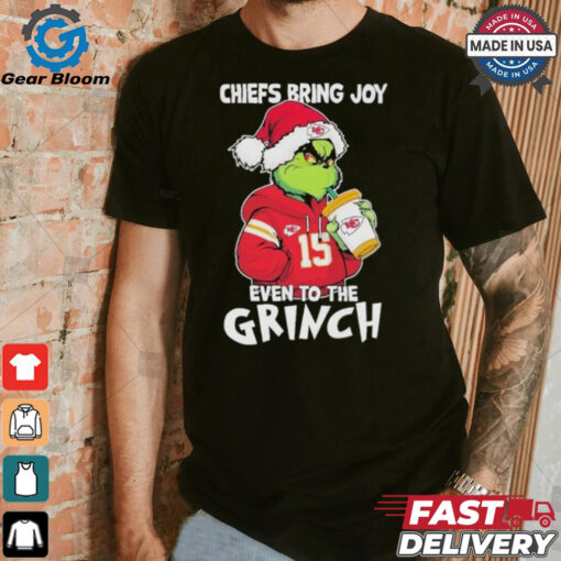 Chiefs Bring Joy Even To The Grinch X Kansas City Chiefs Christmas Shirt