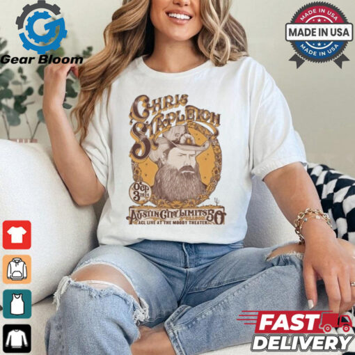 Chris Stapleton Oct 3 2024 Live At The Moody Theater Austin TX Artist Shirt