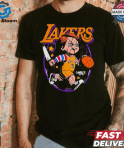 Chucky x NBA Los Angeles Lakers Graphic 2024 t shirt