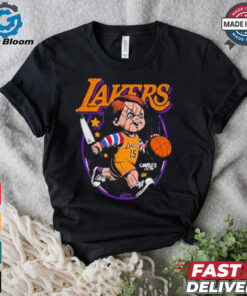 Chucky x NBA Los Angeles Lakers Graphic 2024 t shirt