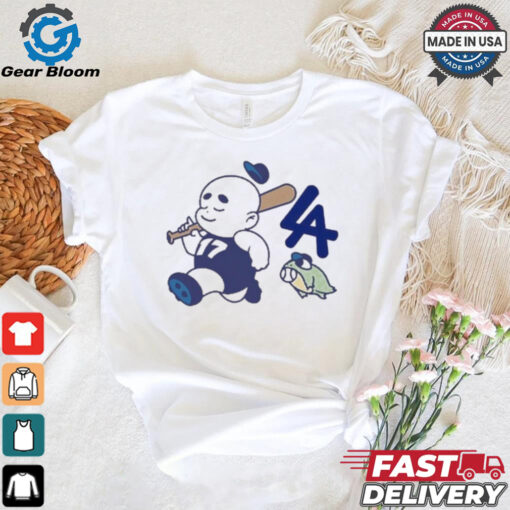 Chunky LA Baseball Baby 10oz Fleece Shirt