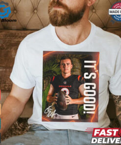 Cincinnati Bengals NFL It’s Good Evan McPherson Signature Poster t shirt