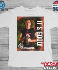 Cincinnati Bengals NFL It’s Good Evan McPherson Signature Poster t shirt