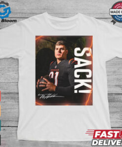 Cincinnati Bengals NFL Trey Hendrickson Sack Signature 2024 Poster t shirt