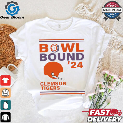 Clemson Tigers 2024 Bowl Bound Helmet Shirt