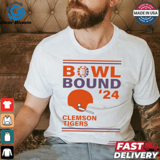 Clemson Tigers 2024 Bowl Bound Helmet Shirt