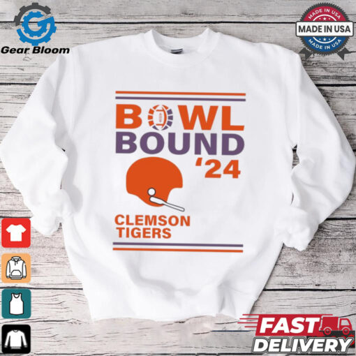 Clemson Tigers 2024 Bowl Bound Helmet Shirt