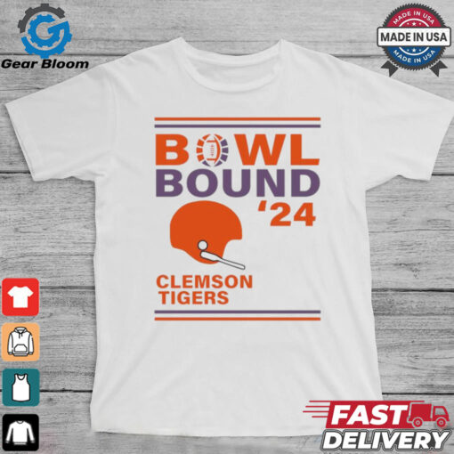 Clemson Tigers 2024 Bowl Bound Helmet Shirt