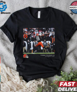 Cleveland Browns Cedric Tillman NFL Flash Features Week 8 T Shirt