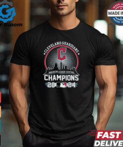 Cleveland Guardians Skyline American League Central Champs 2024 Shirt