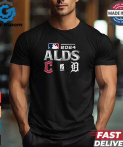 Cleveland Guardians vs. Tigers 2024 ALDS Matchup Set Logo T Shirt