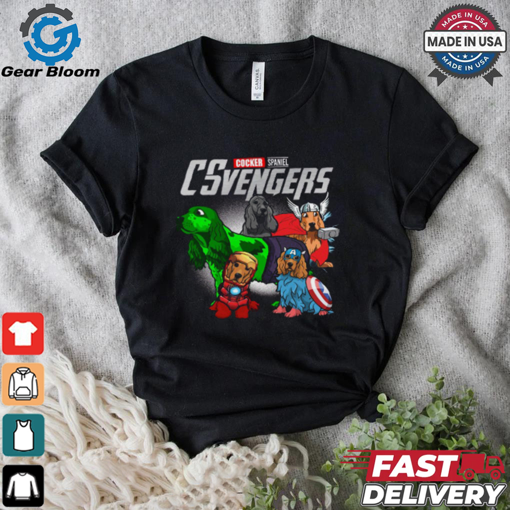 Cocker Spaniel CSvengers Marvel Avengers Endgame T Shirt Cocker Spaniel CSvengers Marvel Avengers Endgame T Shirt