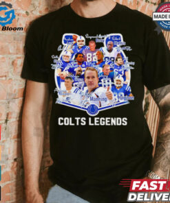 Colts Legends Indianapolis Colts all team signature shirt