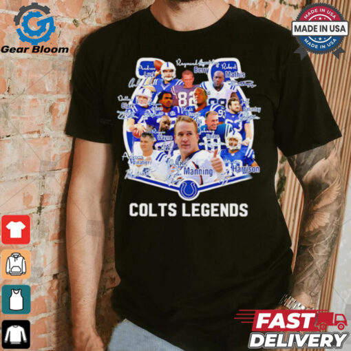 Colts Legends Indianapolis Colts all team signature shirt