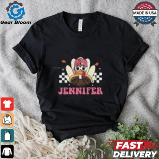 Coolest Turkey At The Table 2 Sided T shirt