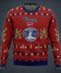 Coors Light Beer Ugly Christmas Sweater