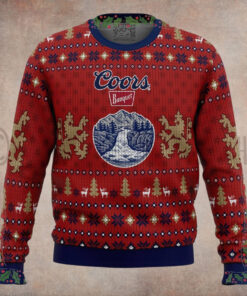 Coors Light Beer Ugly Christmas Sweater