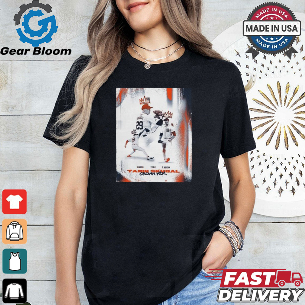 Crown Him Tarik Skubal Triple Crown Shirt Crown Him Tarik Skubal Triple Crown Shirt