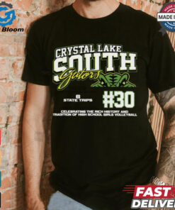 Crystal Lake South Gators #30 Celebrating The Rich History And Tradition Of High School Girls Volleyball Shirt