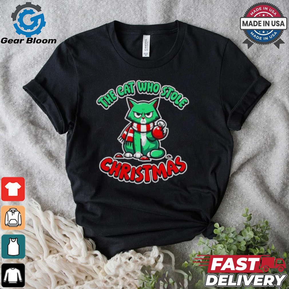 Cute The Cat Who Stole Christmas T Shirt Cute The Cat Who Stole Christmas T Shirt