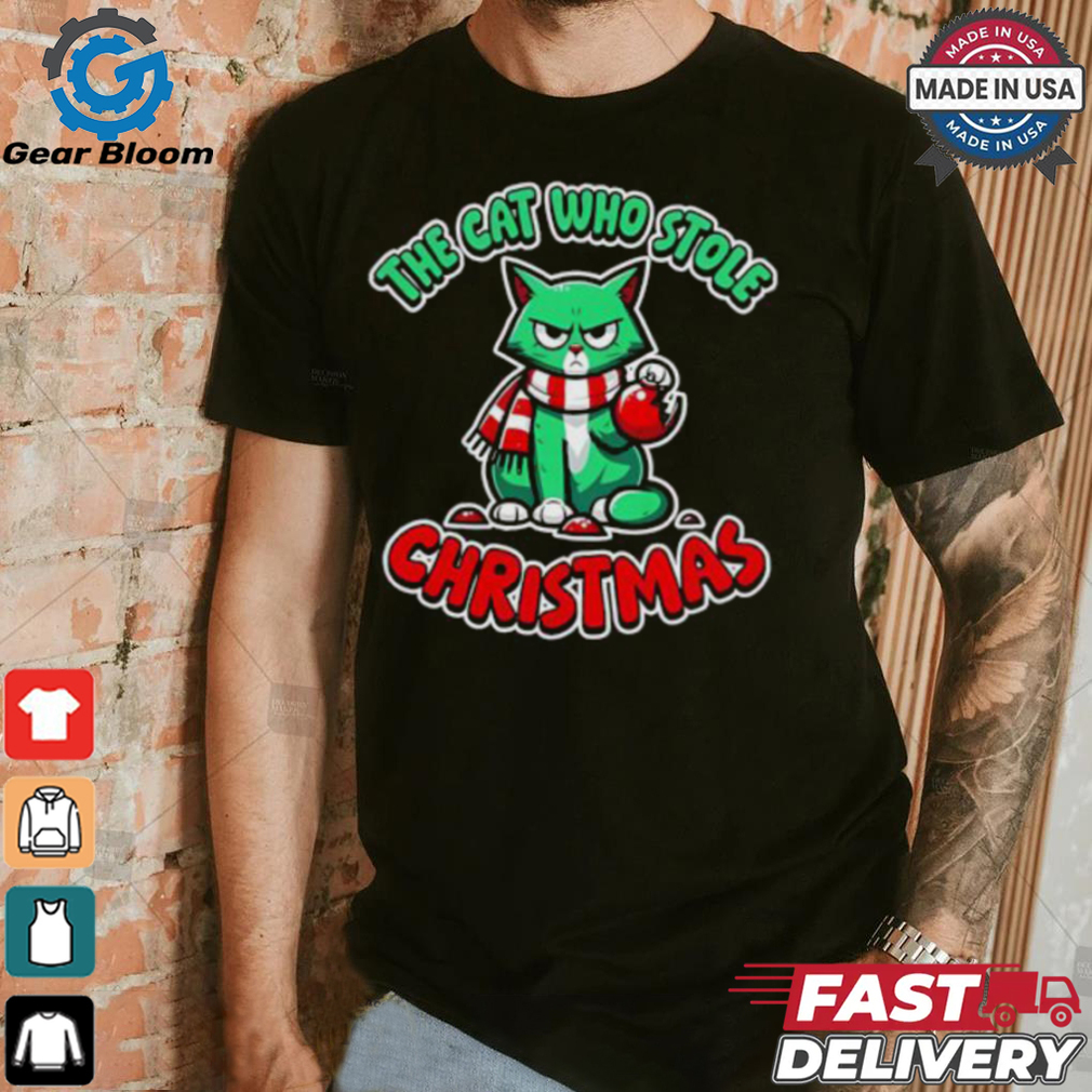 Cute The Cat Who Stole Christmas T Shirt Cute The Cat Who Stole Christmas T Shirt