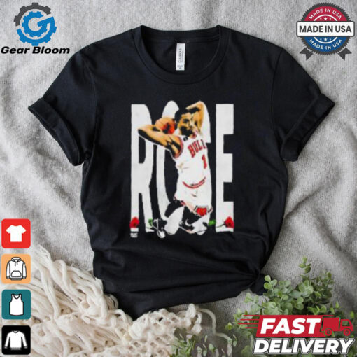 D Rose Chicago Bulls Basketball vintage T shirt