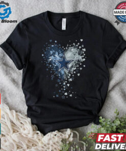 Dallas Cowboys Crystal Heart Shirt