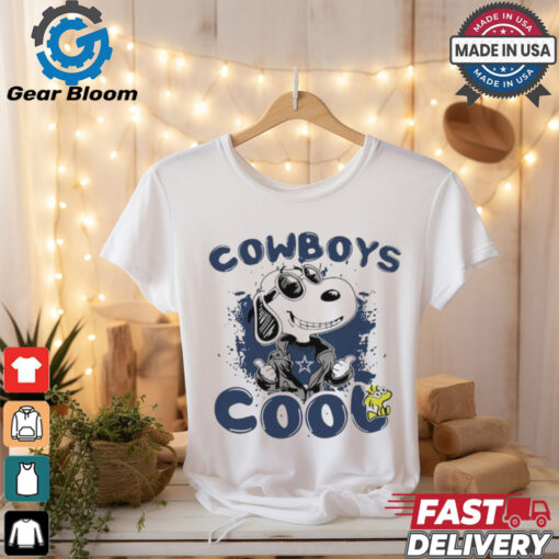 Dallas Cowboys NFL Team Snoopy Joe Cool T Shirt