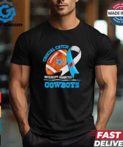 Dallas Cowboys crucial catch intercept diabetes shirt