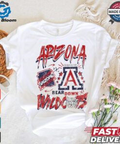 Dark Horse X Arizona Arizona Wildcats Bear Down 1885 Vintage t shirt