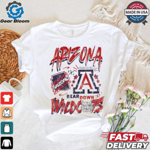 Dark Horse X Arizona Arizona Wildcats Bear Down 1885 Vintage t shirt