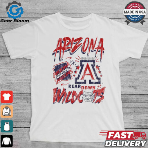 Dark Horse X Arizona Arizona Wildcats Bear Down 1885 Vintage t shirt