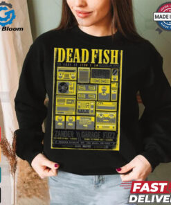 Dead Fish Audio Club In São Paulo Brazil Dec 8 2024 Tour T shirt