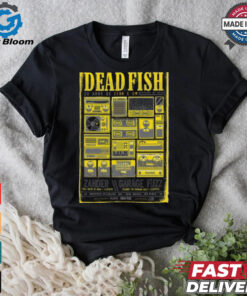 Dead Fish Audio Club In São Paulo Brazil Dec 8 2024 Tour T shirt