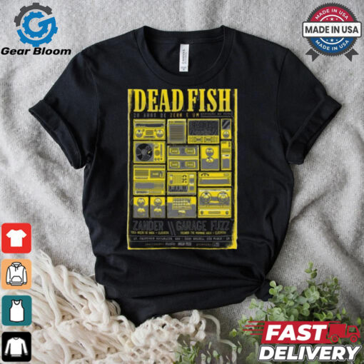 Dead Fish Audio Club In São Paulo Brazil Dec 8 2024 Tour T shirt